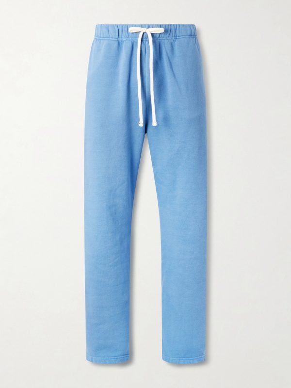 Heavyweight Straight-Leg Structured-Fleece Cotton-Jersey Sweatpants Heavyweight Straight-Leg Structured-Fleece Cotton-Jersey Sweatpants