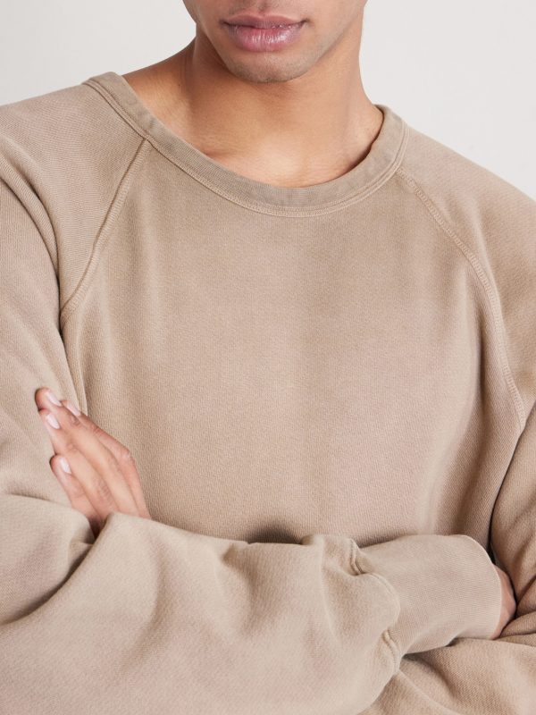 Heavyweight Structured-Fleece Cotton-Jersey Raglan Sweatshirt - CU Heavyweight Structured-Fleece Cotton-Jersey Raglan Sweatshirt - CU