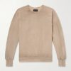 Heavyweight Structured-Fleece Cotton-Jersey Raglan Sweatshirt Heavyweight Structured-Fleece Cotton-Jersey Raglan Sweatshirt