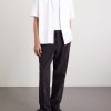 Camp-Collar Garment-Dyed Structured-Piqué Jersey Shirt - OU