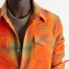 + Harley-Davidson Olive Logo-Embroidered Checked Cashmere-Flannel Shirt - CU + Harley-Davidson Olive Logo-Embroidered Checked Cashmere-Flannel Shirt - CU