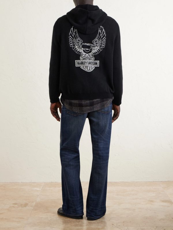 Milano Cashmere Hoodie - BK