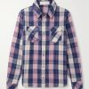 Checked Cashmere Shirt