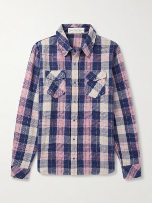 Checked Cashmere Shirt