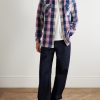 Checked Cashmere Shirt - OU