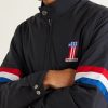 + Harley-Davidson Striped Appliquéd Recycled Shell Jacket - CU + Harley-Davidson Striped Appliquéd Recycled Shell Jacket - CU