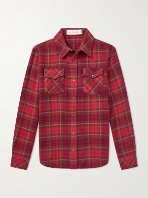 Love Checked Cashmere Shirt Love Checked Cashmere Shirt