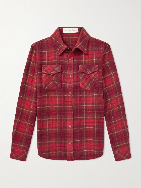 Love Checked Cashmere Shirt Love Checked Cashmere Shirt