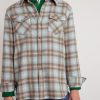 Joy Checked Cashmere Shirt - FR