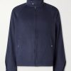 Brushed-Cashmere Blouson Jacket Brushed-Cashmere Blouson Jacket