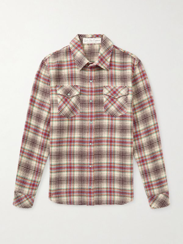 Checked Cashmere Shirt Checked Cashmere Shirt