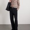 Checked Cashmere Shirt - OU Checked Cashmere Shirt - OU