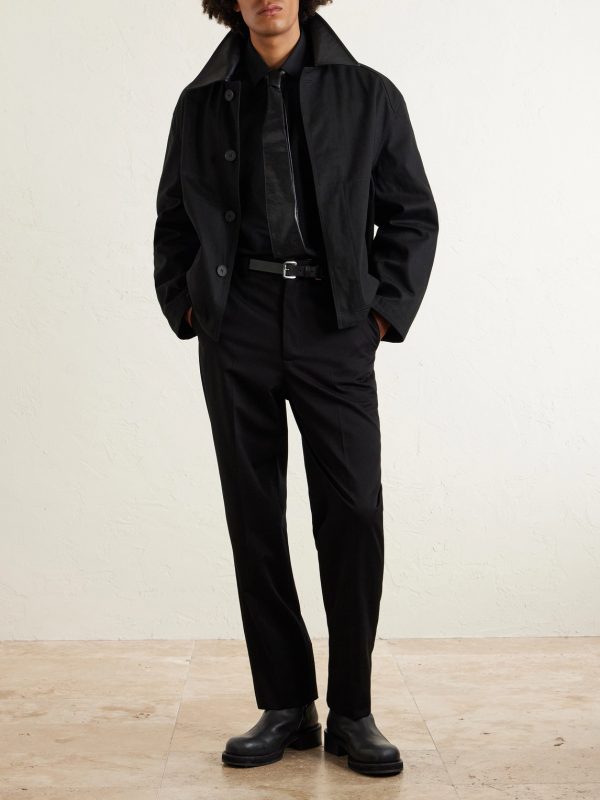 Harold Tapered Cotton Trousers - OU