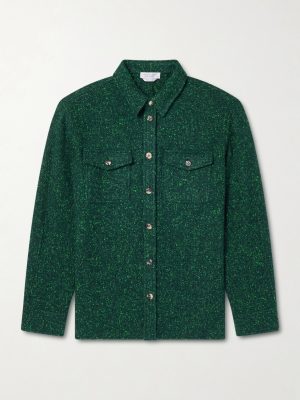 Lucas Wool and Cashmere-Blend Overshirt Lucas Wool and Cashmere-Blend Overshirt