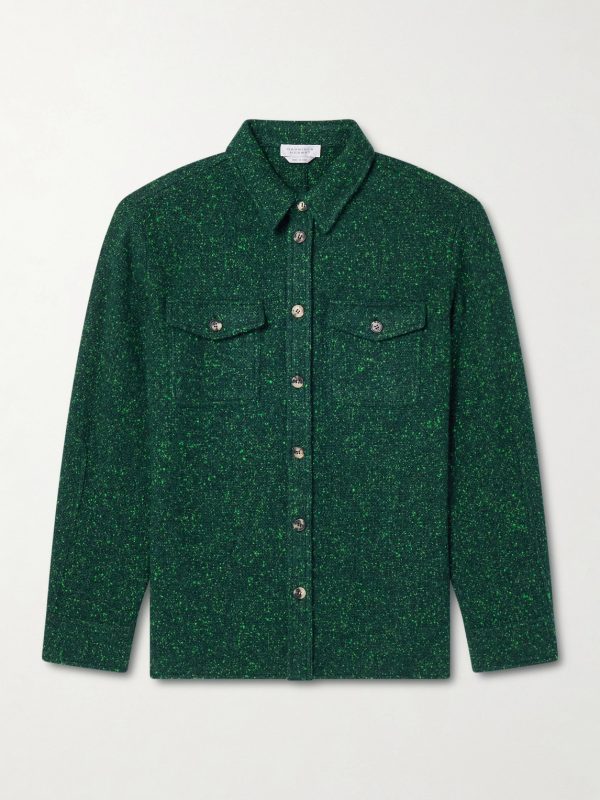 Lucas Wool and Cashmere-Blend Overshirt Lucas Wool and Cashmere-Blend Overshirt