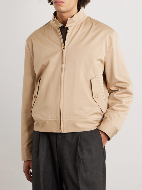 Cotton-Twill Harrington Jacket - FR Cotton-Twill Harrington Jacket - FR