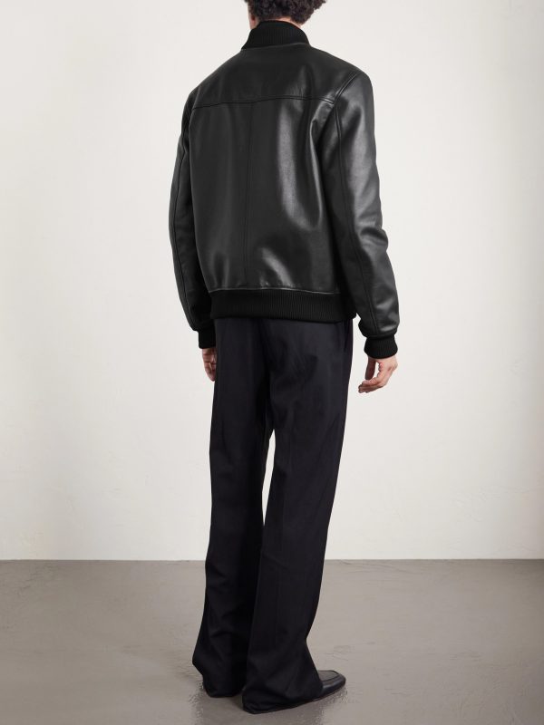 Gregory Leather Bomber Jacket - BK