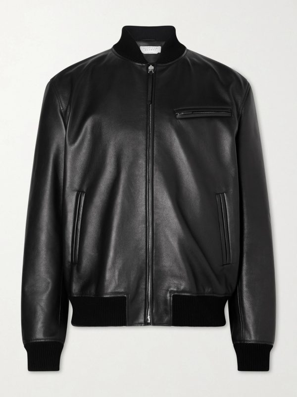 Gregory Leather Bomber Jacket