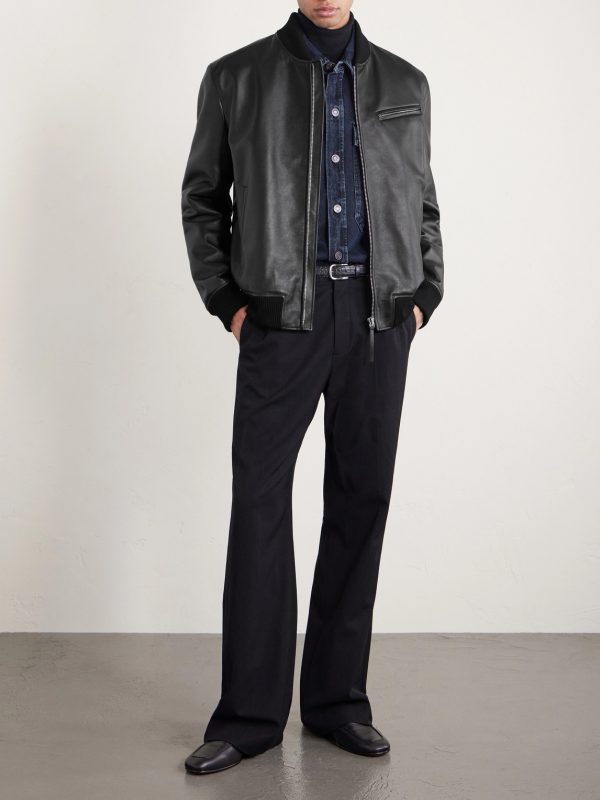Gregory Leather Bomber Jacket - OU