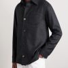 Drew Wool and Silk-Blend Overshirt - FR Drew Wool and Silk-Blend Overshirt - FR