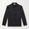 Drew Wool and Silk-Blend Overshirt Drew Wool and Silk-Blend Overshirt