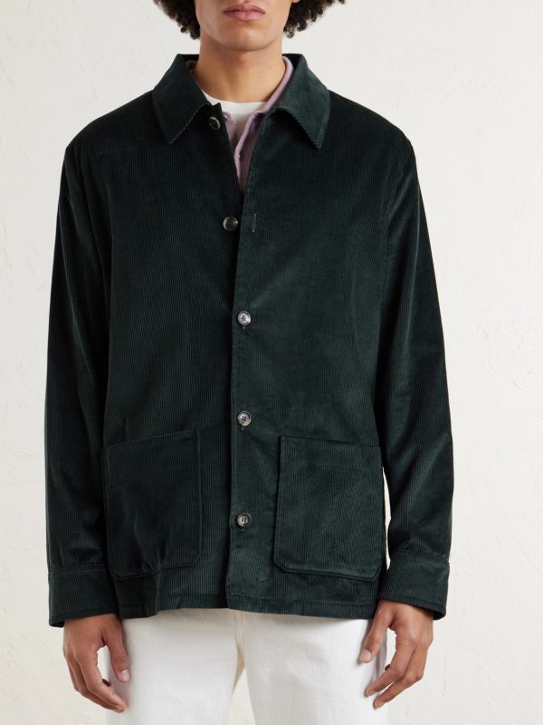 Javier Cotton-Corduroy Overshirt - FR Javier Cotton-Corduroy Overshirt - FR