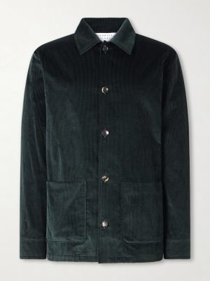 Javier Cotton-Corduroy Overshirt