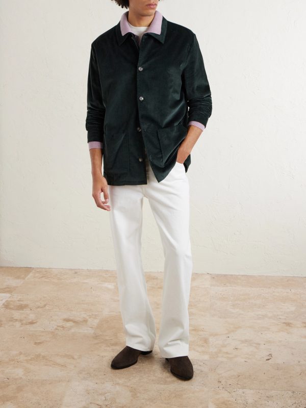 Javier Cotton-Corduroy Overshirt - OU Javier Cotton-Corduroy Overshirt - OU