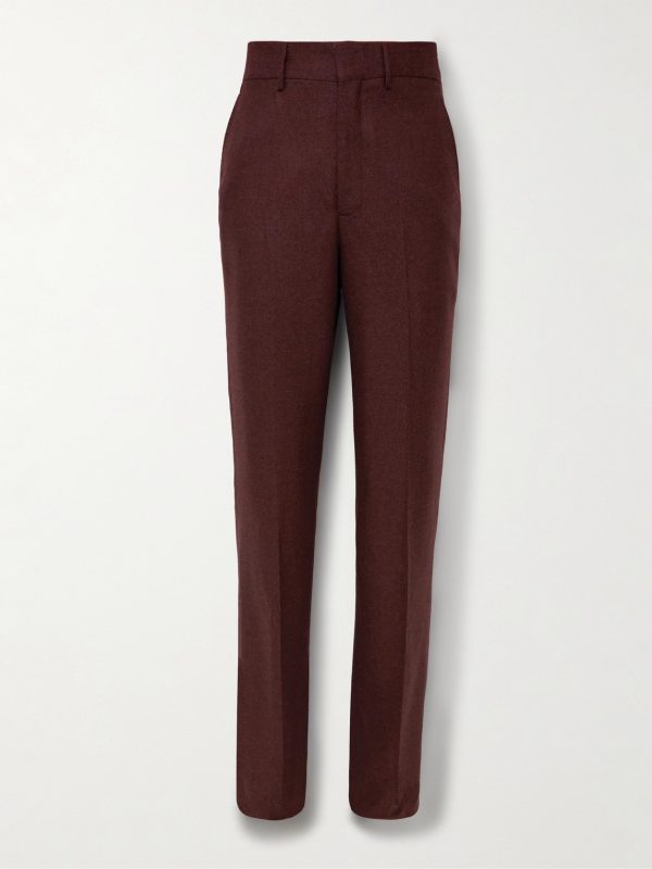 Harold Slim-Fit Straight-Leg Wool and Cashmere-Blend Twill Suit Trousers Harold Slim-Fit Straight-Leg Wool and Cashmere-Blend Twill Suit Trousers