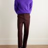 Harold Slim-Fit Straight-Leg Wool and Cashmere-Blend Twill Suit Trousers - OU Harold Slim-Fit Straight-Leg Wool and Cashmere-Blend Twill Suit Trousers - OU