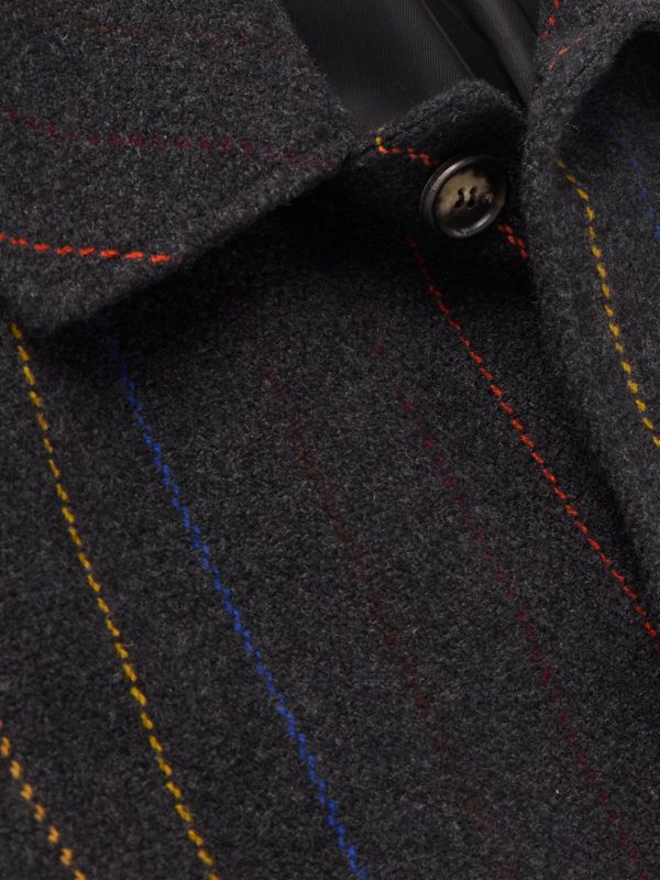Blake Embroidered Cashmere and Wool-Blend Car Coat - CU