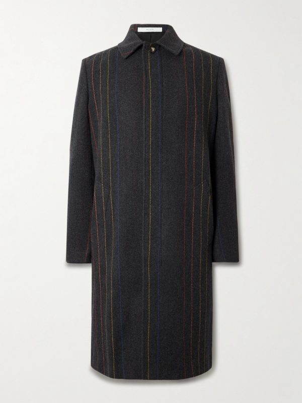 Blake Embroidered Cashmere and Wool-Blend Car Coat