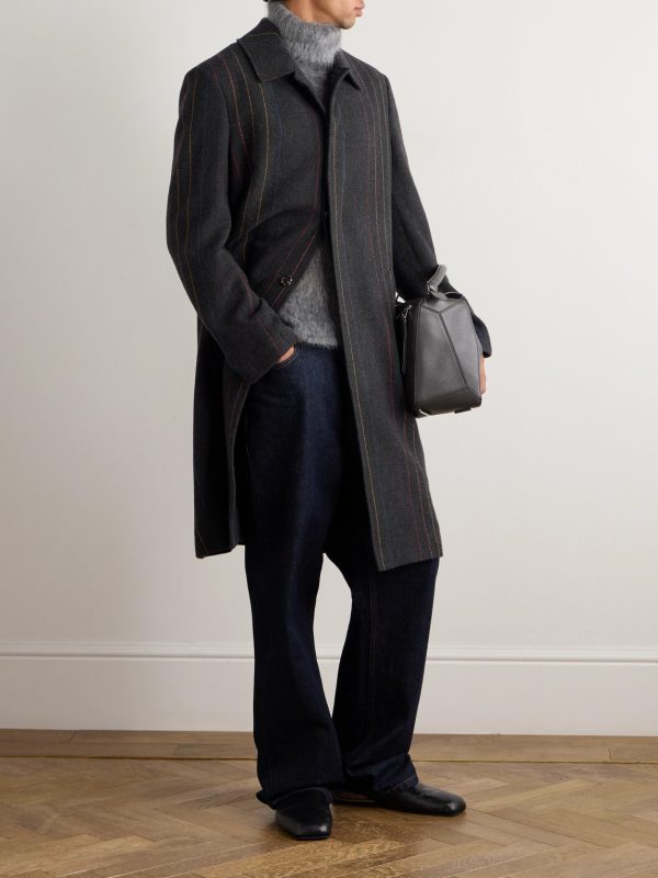 Blake Embroidered Cashmere and Wool-Blend Car Coat - OU