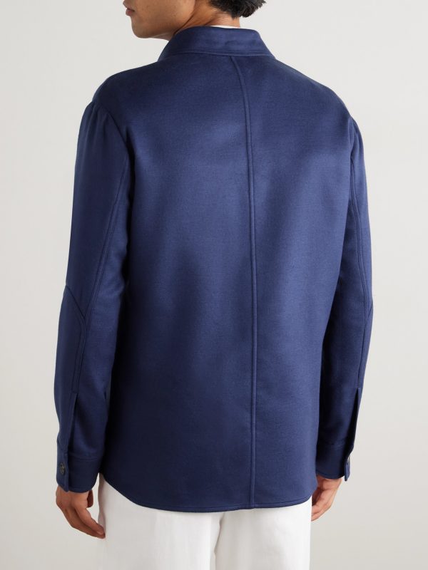Lucas Silk Overshirt - BK Lucas Silk Overshirt - BK