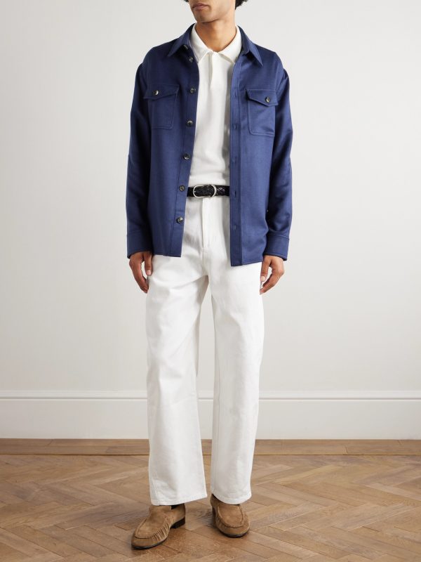 Lucas Silk Overshirt - OU Lucas Silk Overshirt - OU