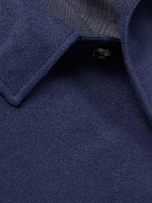 Blake Silk-Felt Car Coat - CU