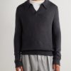 Aled Cashmere Polo Shirt - FR Aled Cashmere Polo Shirt - FR