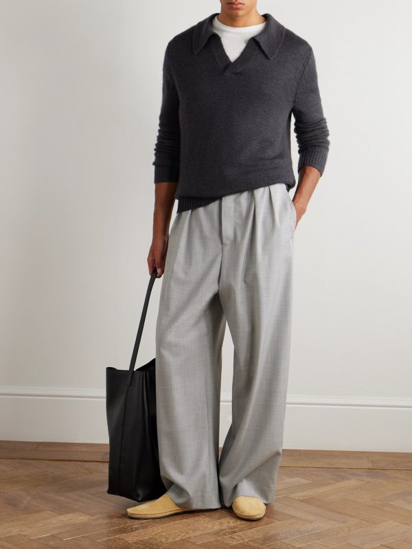 Aled Cashmere Polo Shirt - OU Aled Cashmere Polo Shirt - OU