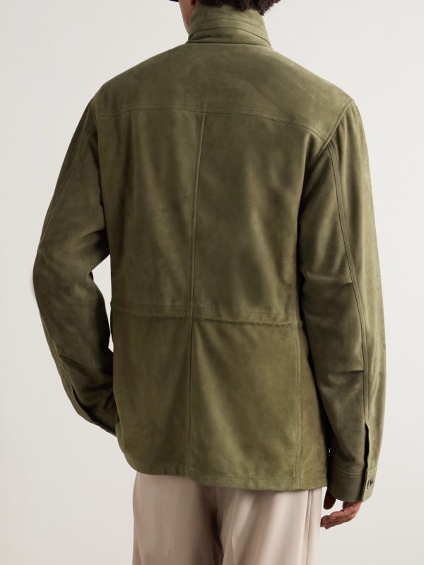 Darwin M64 Oversized Suede Jacket - BK Darwin M64 Oversized Suede Jacket - BK