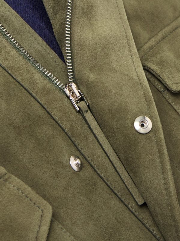 Darwin M64 Oversized Suede Jacket - CU Darwin M64 Oversized Suede Jacket - CU