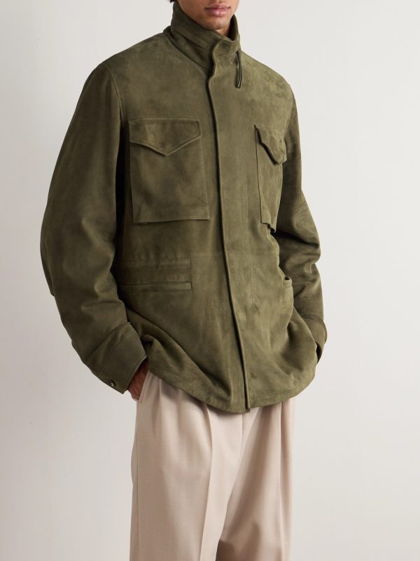 Darwin M64 Oversized Suede Jacket - FR Darwin M64 Oversized Suede Jacket - FR