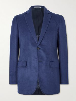 Irving Slim-Fit Silk-Felt Blazer