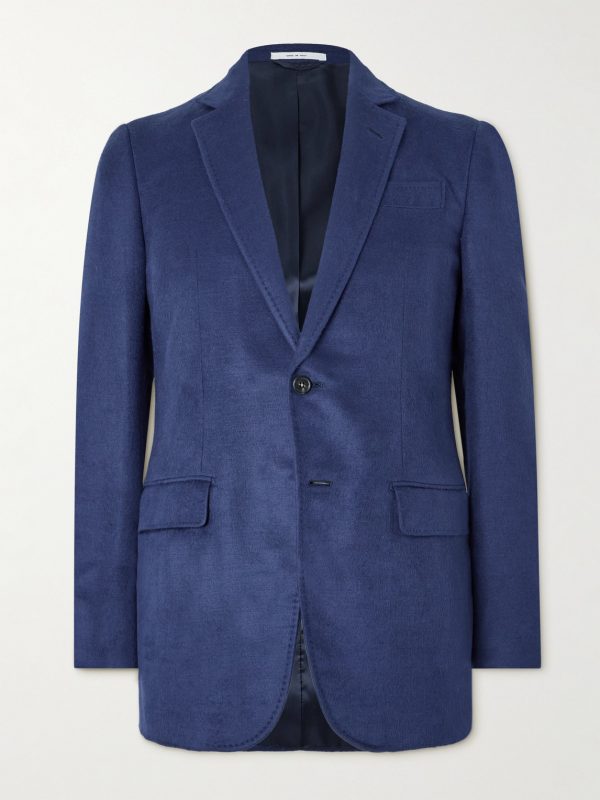Irving Slim-Fit Silk-Felt Blazer Irving Slim-Fit Silk-Felt Blazer