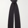 Folkstone Ribbed Cashmere Scarf Folkstone Ribbed Cashmere Scarf