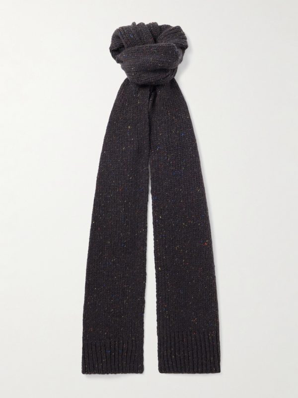 Folkstone Ribbed Cashmere Scarf Folkstone Ribbed Cashmere Scarf
