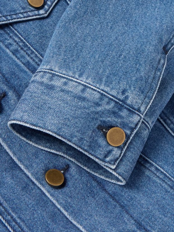 Barry Slim-Fit Denim Trucker Jacket - E1