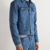 Barry Slim-Fit Denim Trucker Jacket - FR