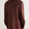 Abbe Wool and Cashmere-Blend Twill Shirt - BK Abbe Wool and Cashmere-Blend Twill Shirt - BK