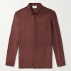 Abbe Wool and Cashmere-Blend Twill Shirt Abbe Wool and Cashmere-Blend Twill Shirt