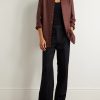 Abbe Wool and Cashmere-Blend Twill Shirt - OU Abbe Wool and Cashmere-Blend Twill Shirt - OU